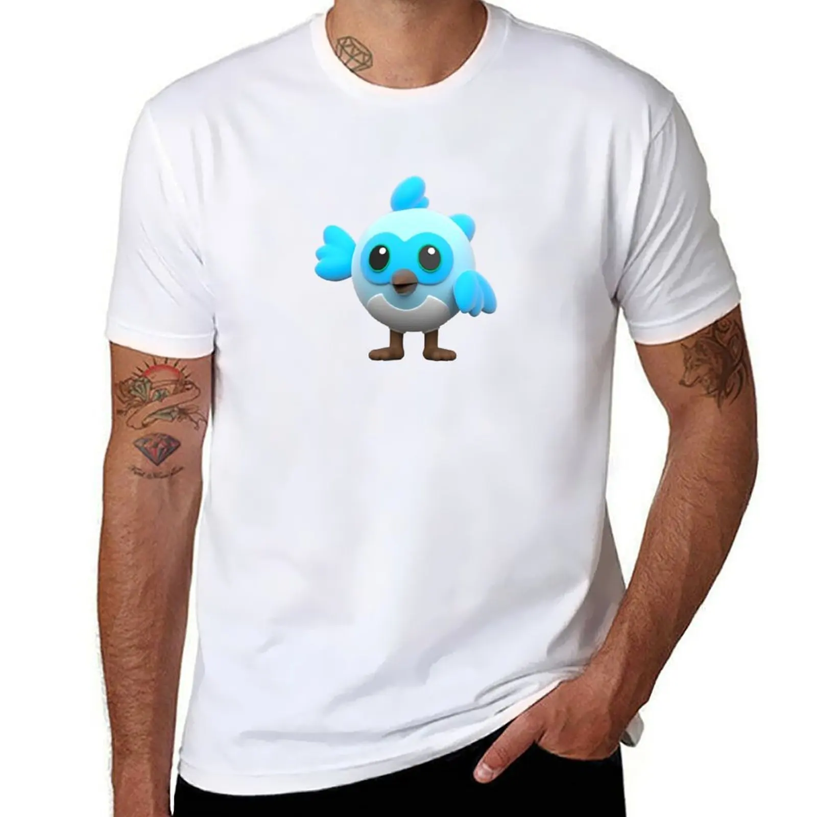 

Flutter Dash Bird T-Shirt essential t shirt g man t shirts for men T-Shirt