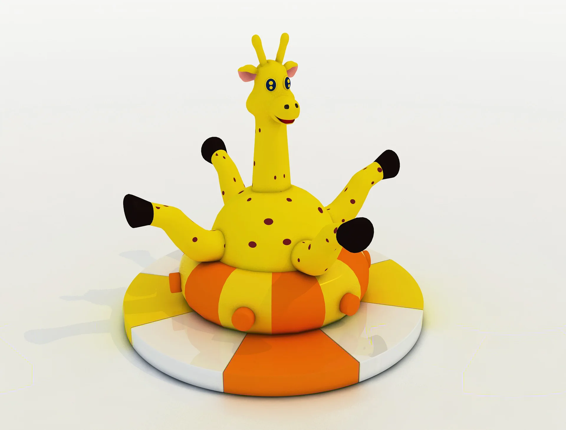 Indoor electric naughty castle children's parent-child playground carousel horse car turntable amusement equipment toys