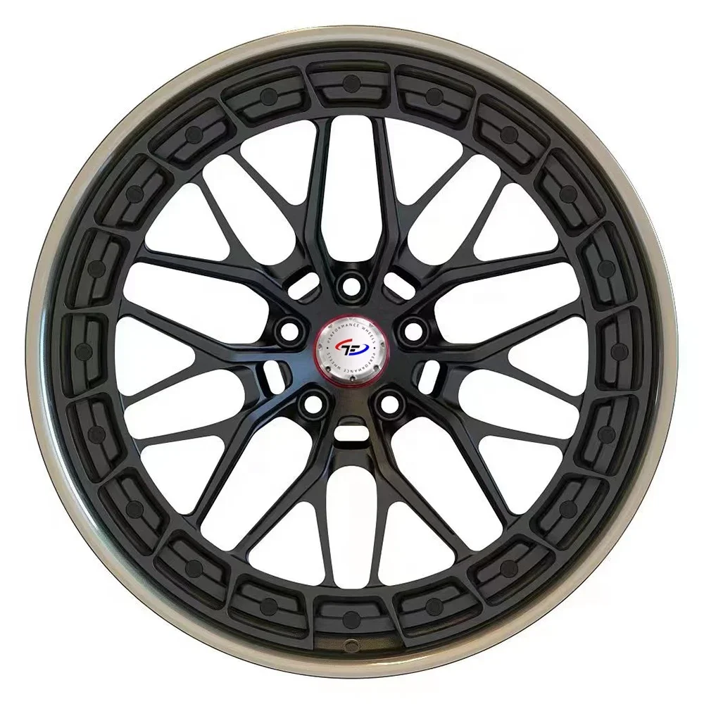 2 piece forged wheels 20 21 22inch 5X130 5X112 5X114.3 passenger car rims