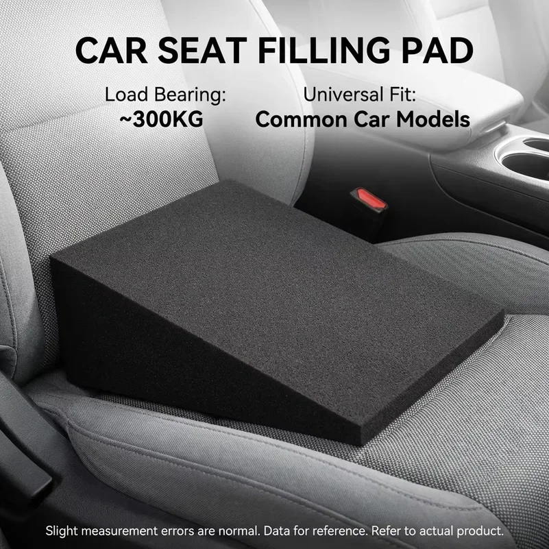 Car Seat Leveling Pad Memory Foam Car Seat Cushion Fatigue Relief Increase Height Pad Flattening The Rear Seats Of The Car