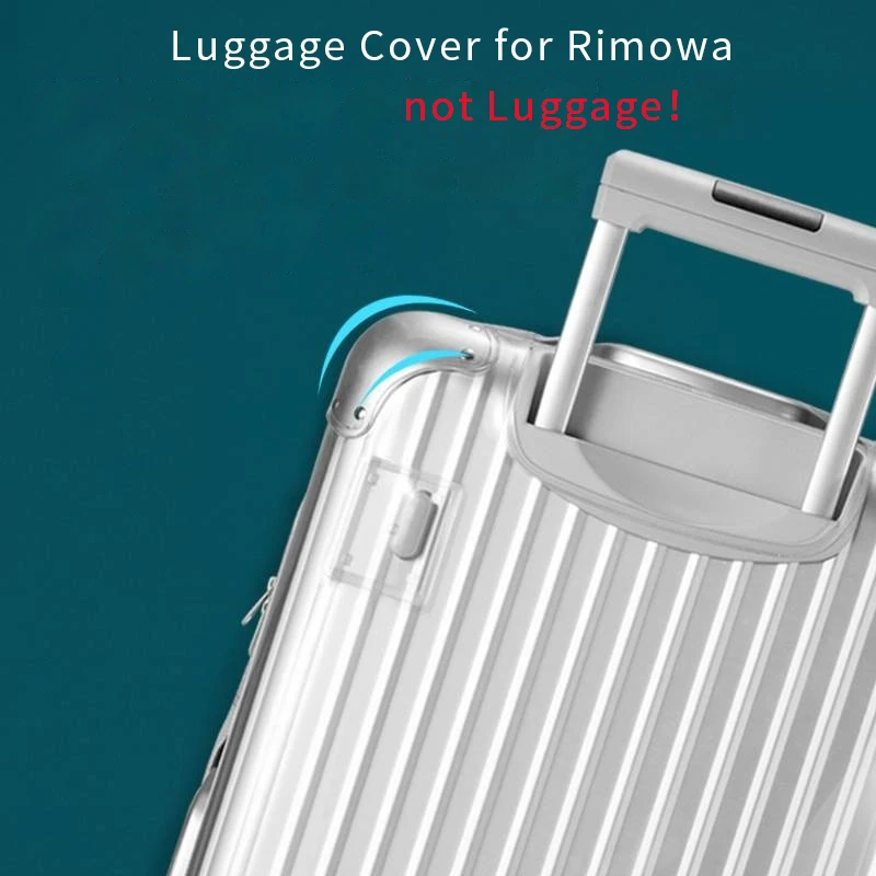 Clear Cover Applicable to Rimowa Original Trunk Plus Protective Cover Transparent 31 33 Inch Rimowa Topas Sport Luggage Cover