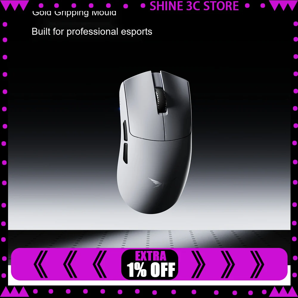 VGN Falcon 3 Wireless Gaming Mouse Lightweight Ergonomic Native Dual 8K Polling for PC Laptop Competitive Esports Gaming