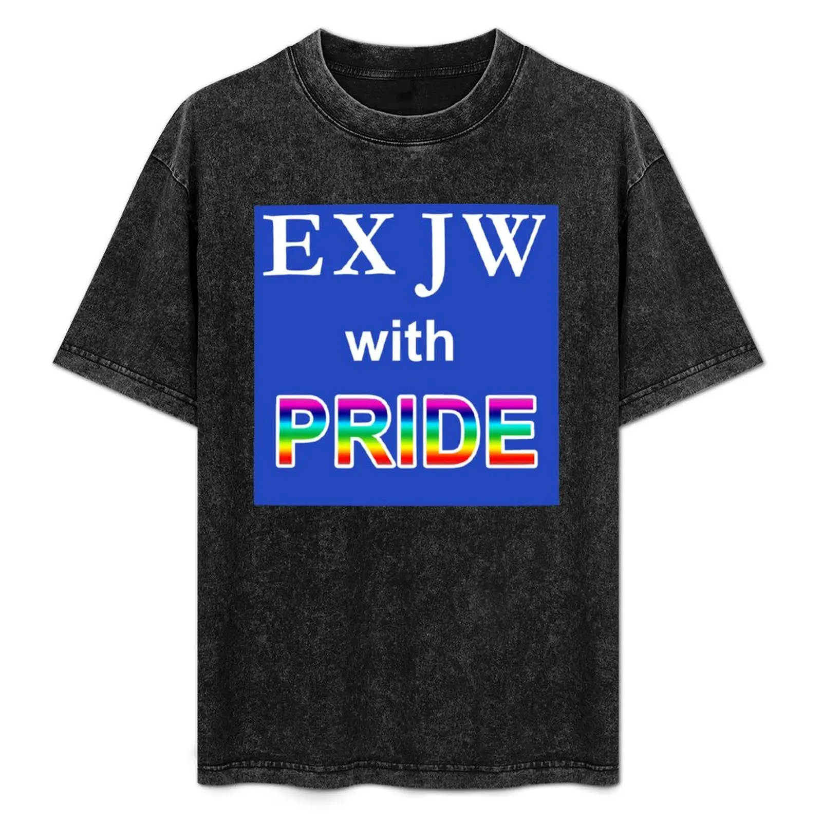 Ex JW with PRIDE - T-shirt Ex jehovahs witness résistant aux odeurs à manches courtes