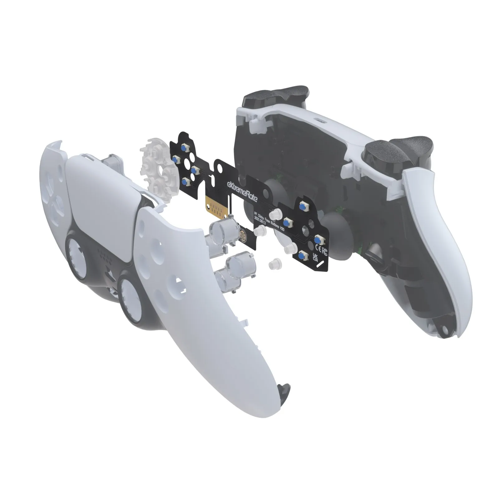 フェイシャルクリックキット,カスタマイズされた触覚ボタン,dpad 