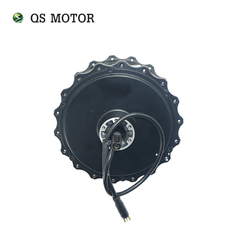 QS MOTOR QS159.8 60H 1000W 48V to 72V Toothed Brushless Hub Motor with Disc Brake