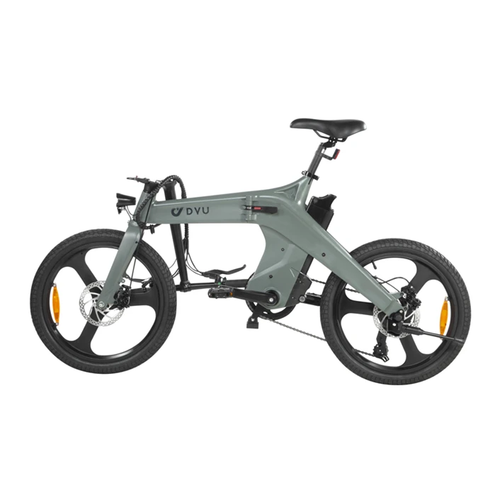 DYU In Stock Lightweight 250 Watt Folding Ebike Electric City Bicycle 20 Inch Electric Folding Bike