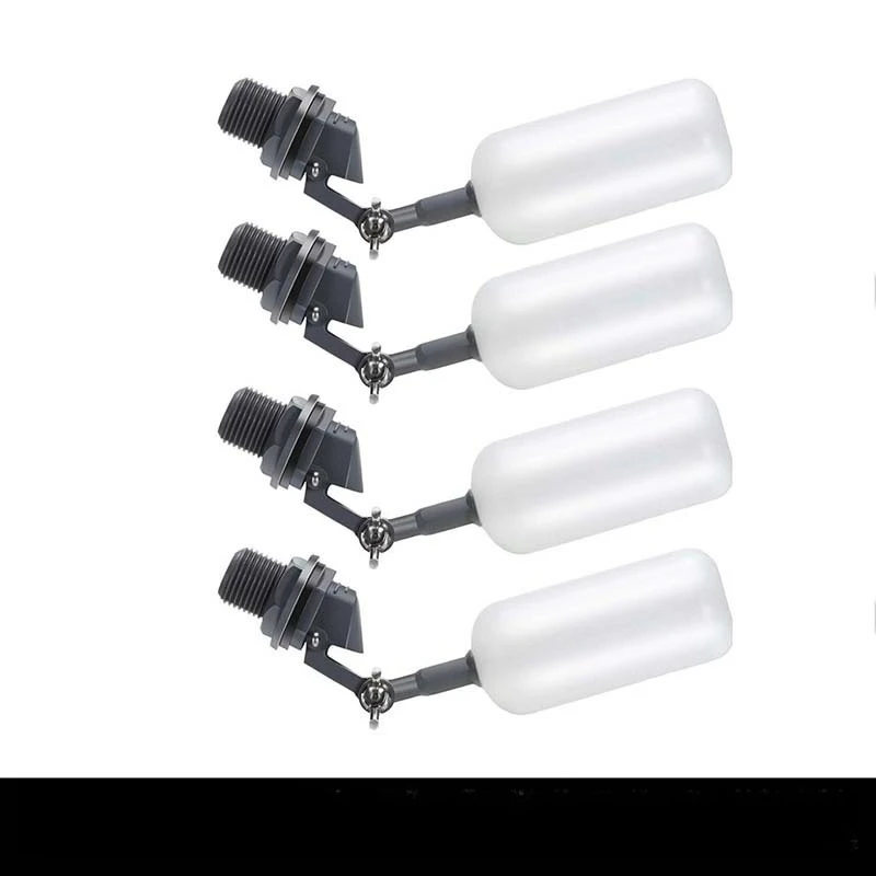 1pcs 4-Point interface miniature ball float valve, plastic small float valve