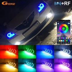 For Mazda 3 Speed Mazdaspeed BK 2007 2008 2009 BT App RF Remote Control Multi-Color Ultra Bright RGB LED Angel Eyes Halo Rings