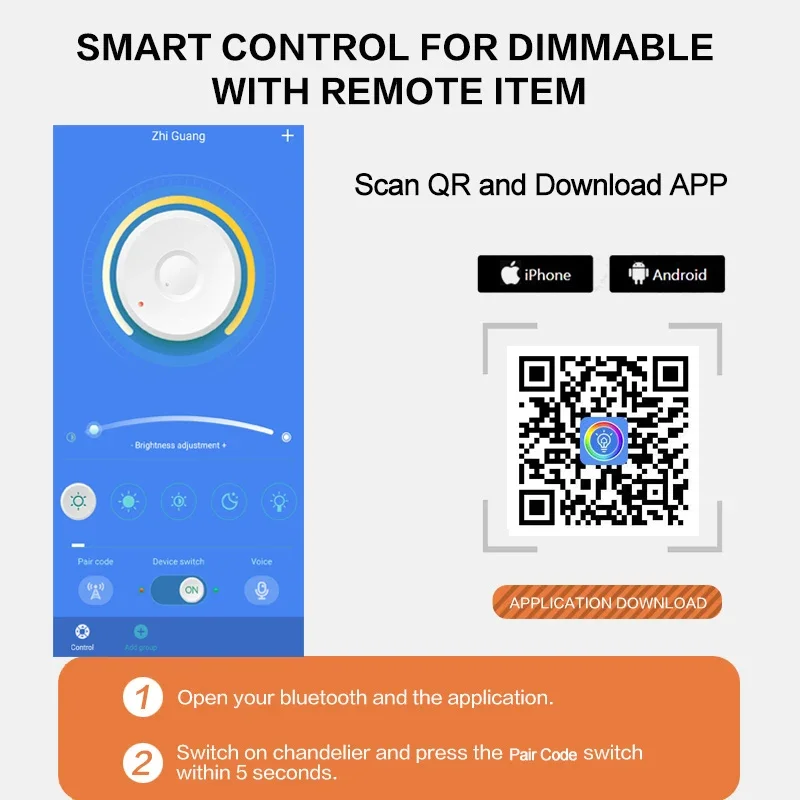 أضواء السقف الحديثة أدى مصباح جديد RC عكس الضوء APP حلقات دائرة مصمم لتركيبات غرفة المعيشة غرفة نوم