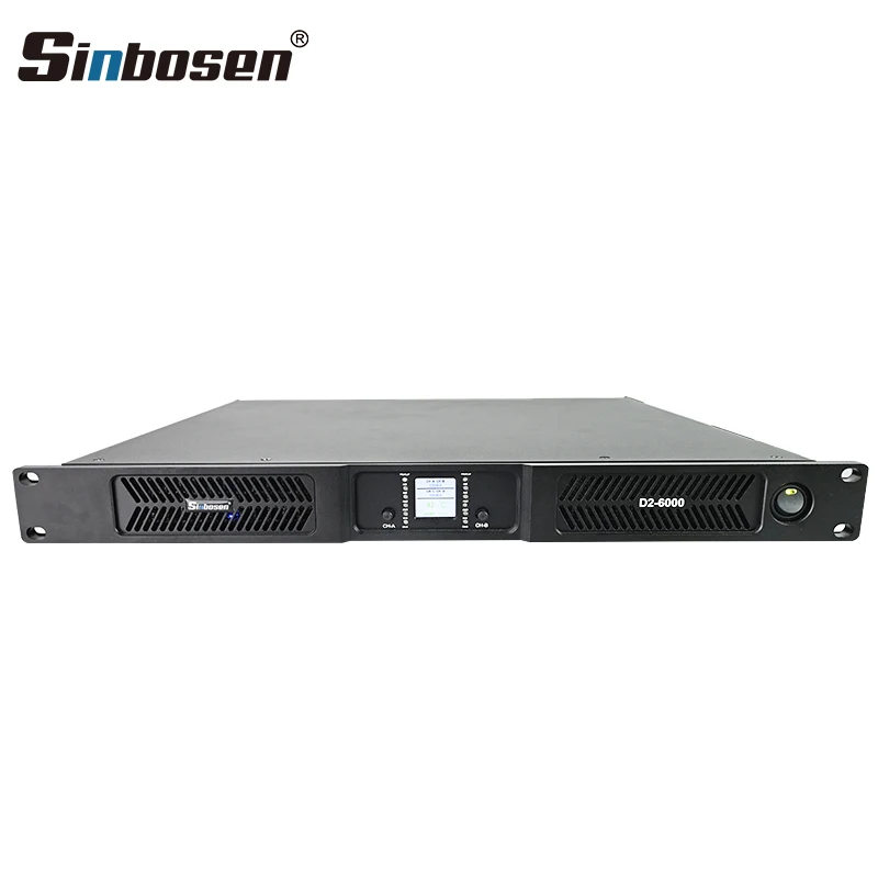

Temperature Display High Power Amplifier 6000w X 2 Channels