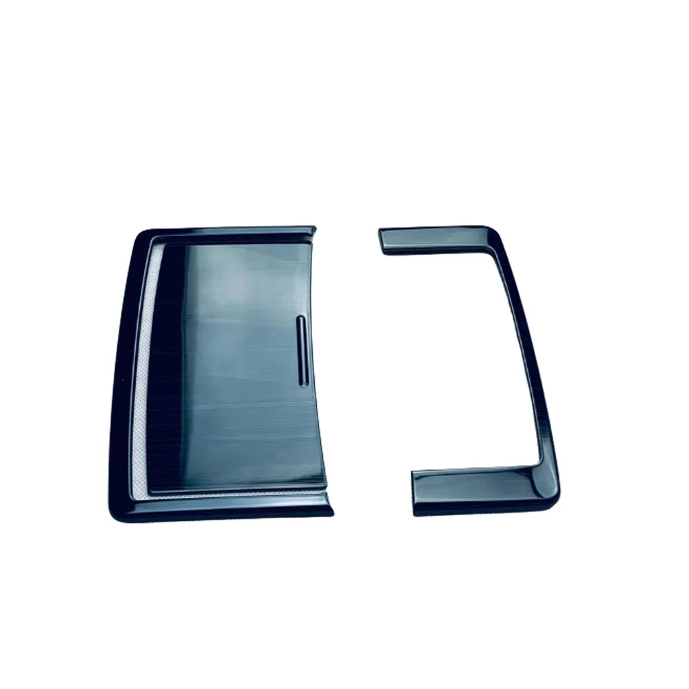 الجبهة القراءة ضوء غطاء إطاري الكسوة ABS البلاستيك/الصلب سيارة عصا اكسسوارات لنيسان X-trail Xtrail Rogue 2021 2022 2023