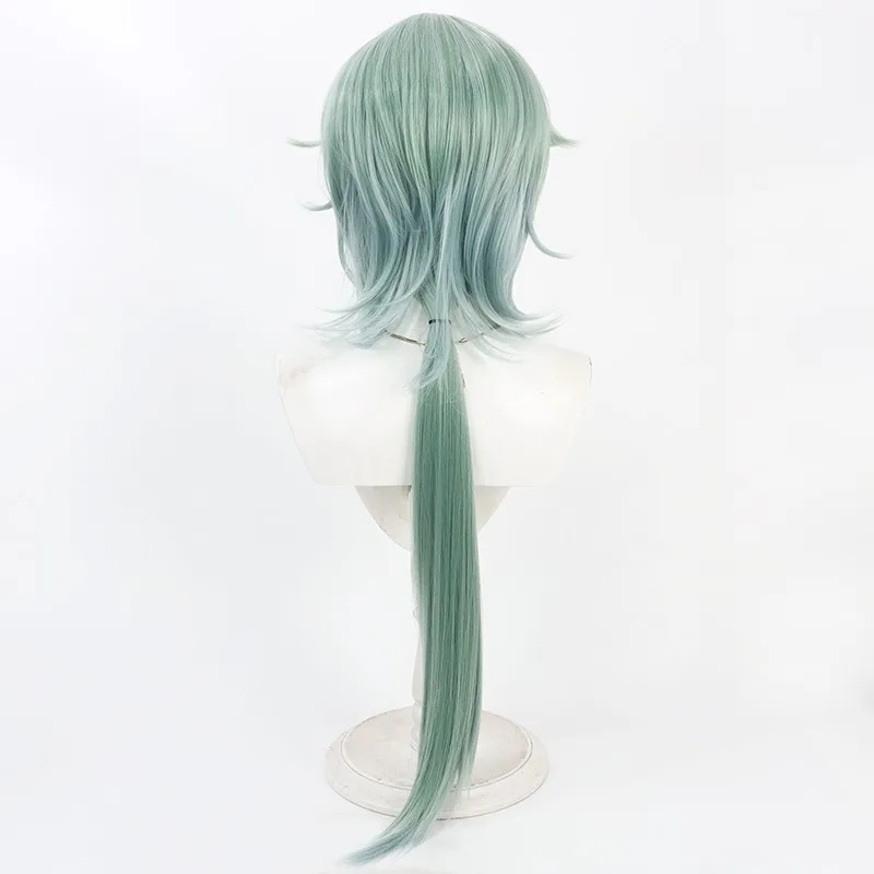 Anaxa Anaxagoras Cos شعر مستعار تأثيري حفلة الهالوين الدعامة الشعر الاصطناعية ألياف مقاومة للحرارة + غطاء شعر مستعار