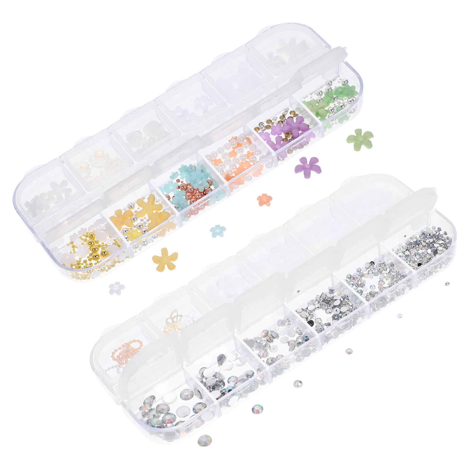 

Nail Charms for Fake Nails Cute Small Nail Art Supplies Sturdy Materials for Festivals and Occasions Manicure Charms