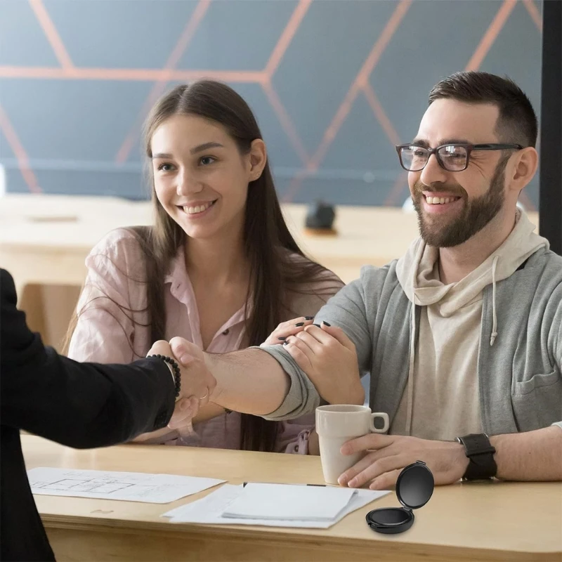 鮮明な印象の指紋パッド 消せる拇印パッド 速乾性インク