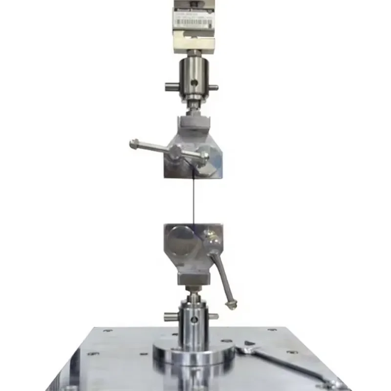 Yarn drawing fixture for tensile machine