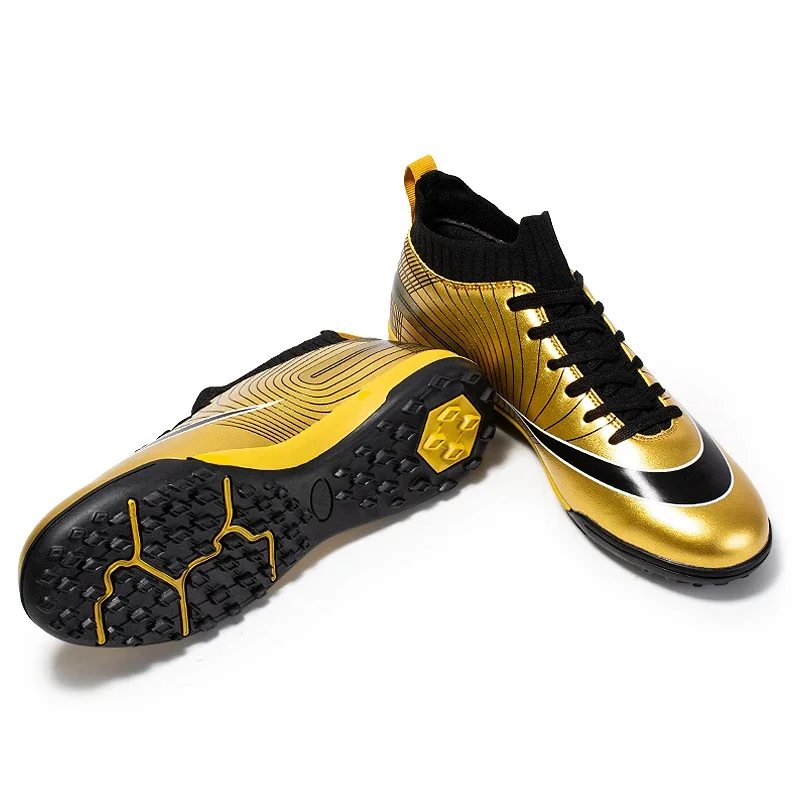 Kids Soccer Shoes Men Football Boots Women Breathable Soccer Cleats Antiskid Chaussure Outdoor Football Shoes Studded Boots