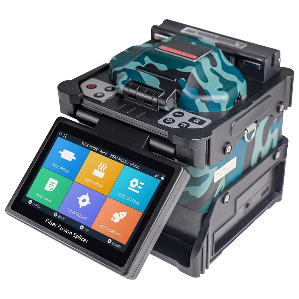 

6s Optical Fiber Optic fusionadora fibra optica splice machine fusion splicers