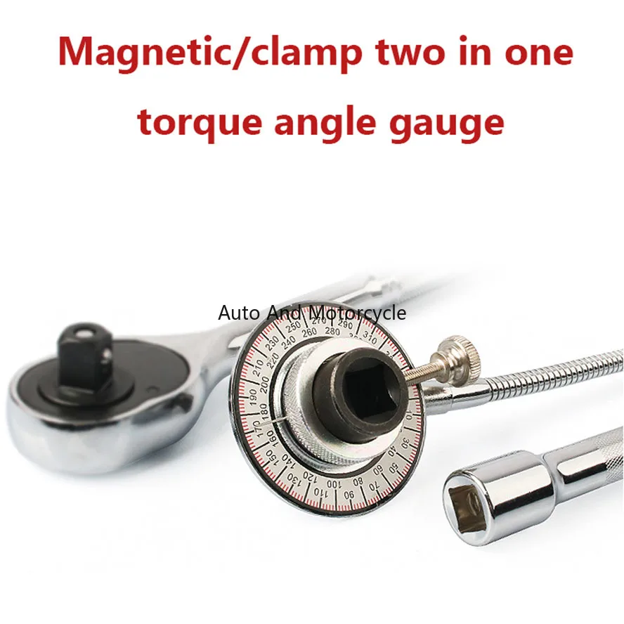 

Magnetic/clamp Two In One Torque Angle Gauge Torque Measuring Instrument Divider