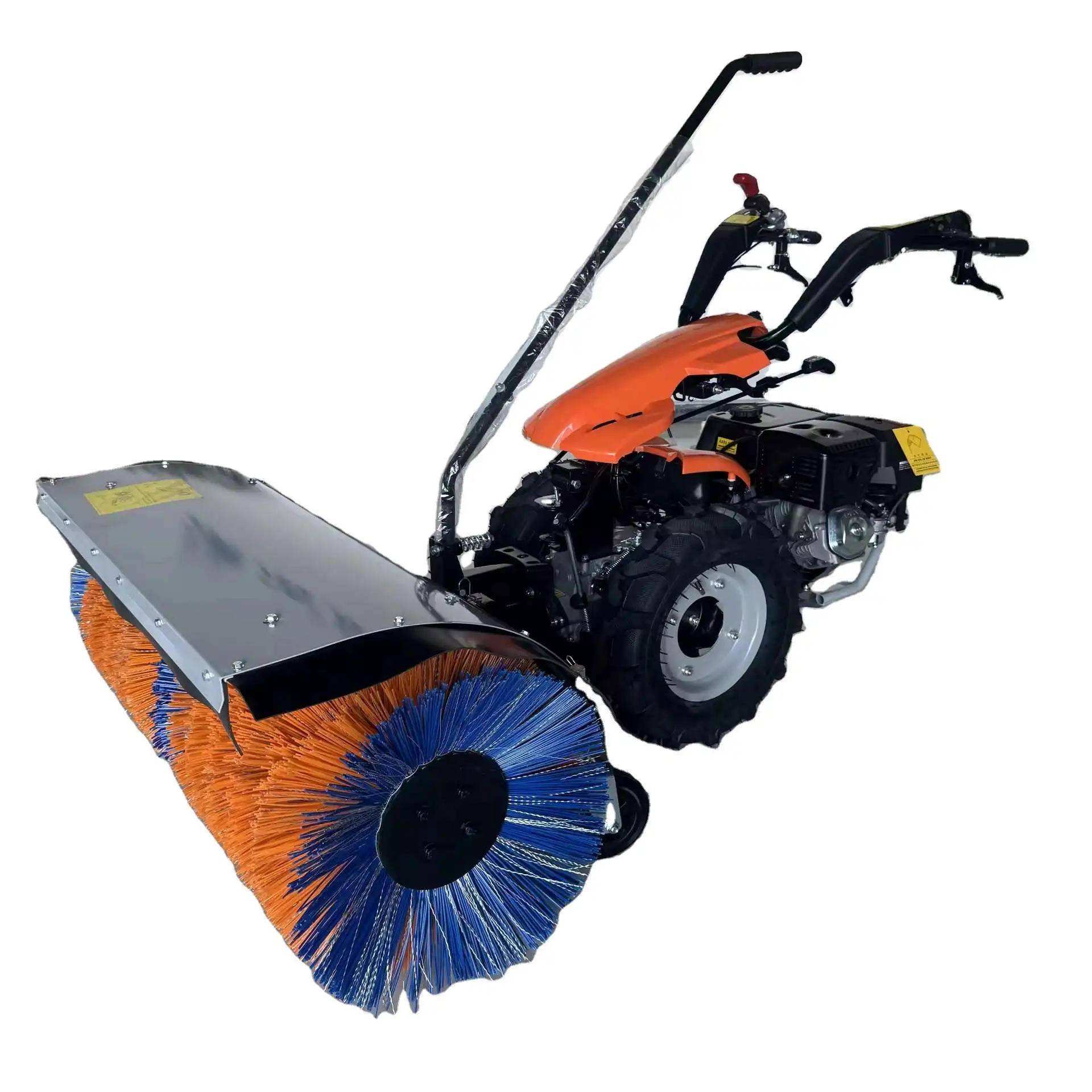 

15HP Electric Full Gear Rolling Brush Snow Sweeper New Farm and Construction Snowplow With Engine and Motor Core Components