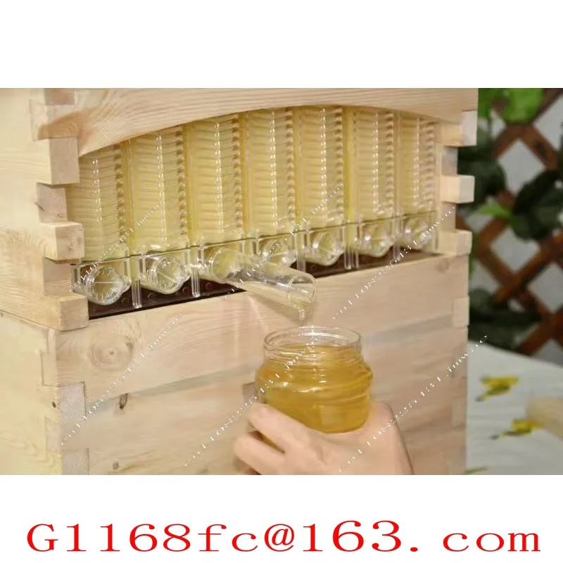 Self Flowing Bee Hive with 7 Spleens  (Excluding Beehives)