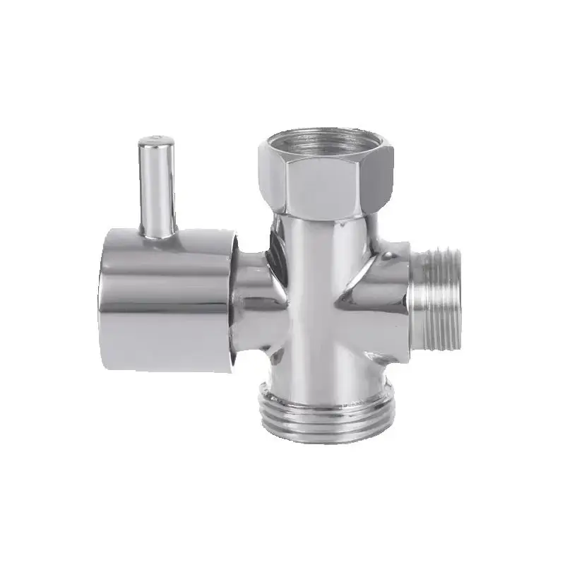 

3-ходовой переключающий клапан насадки для душа G1/2, трехфункциональный переключатель, адаптер, соединительная головка, смеситель, аксессуары для ванной комнаты, 3-ходовая насадка для душа