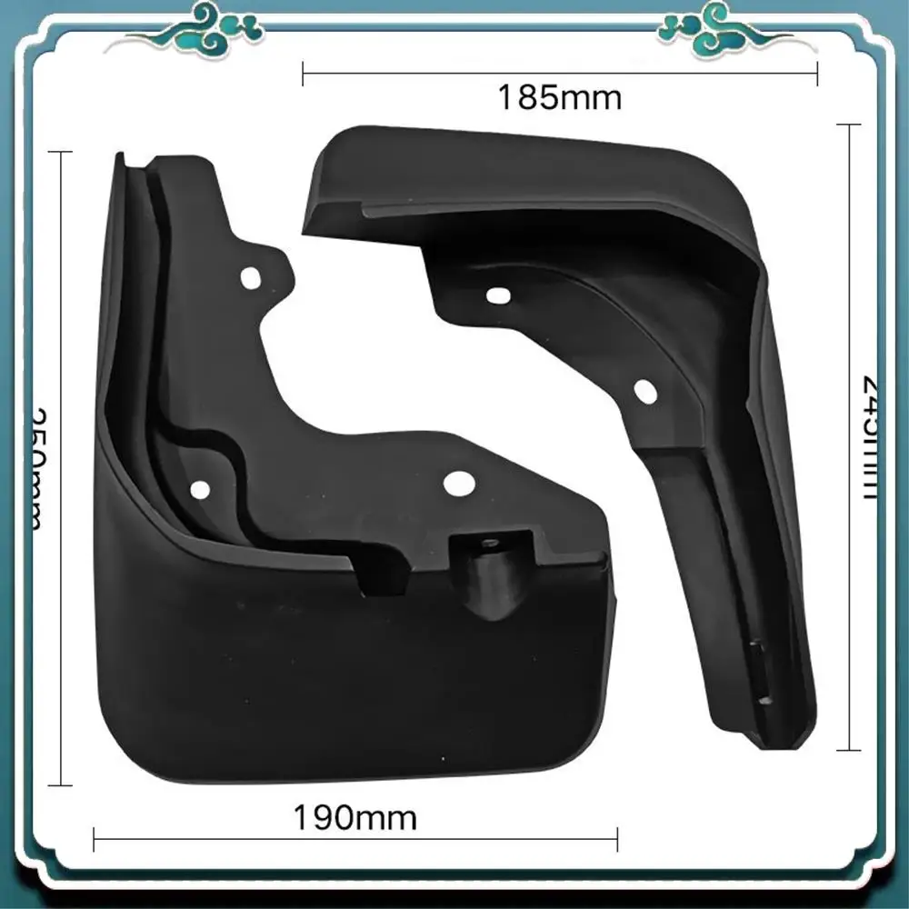 

ABTU-Car Mudflaps For Mercedes-Benz A-Class W177 A180 A200 A220 A250 2019-2022 Mudguard Fender Mud Flap Guard Splash