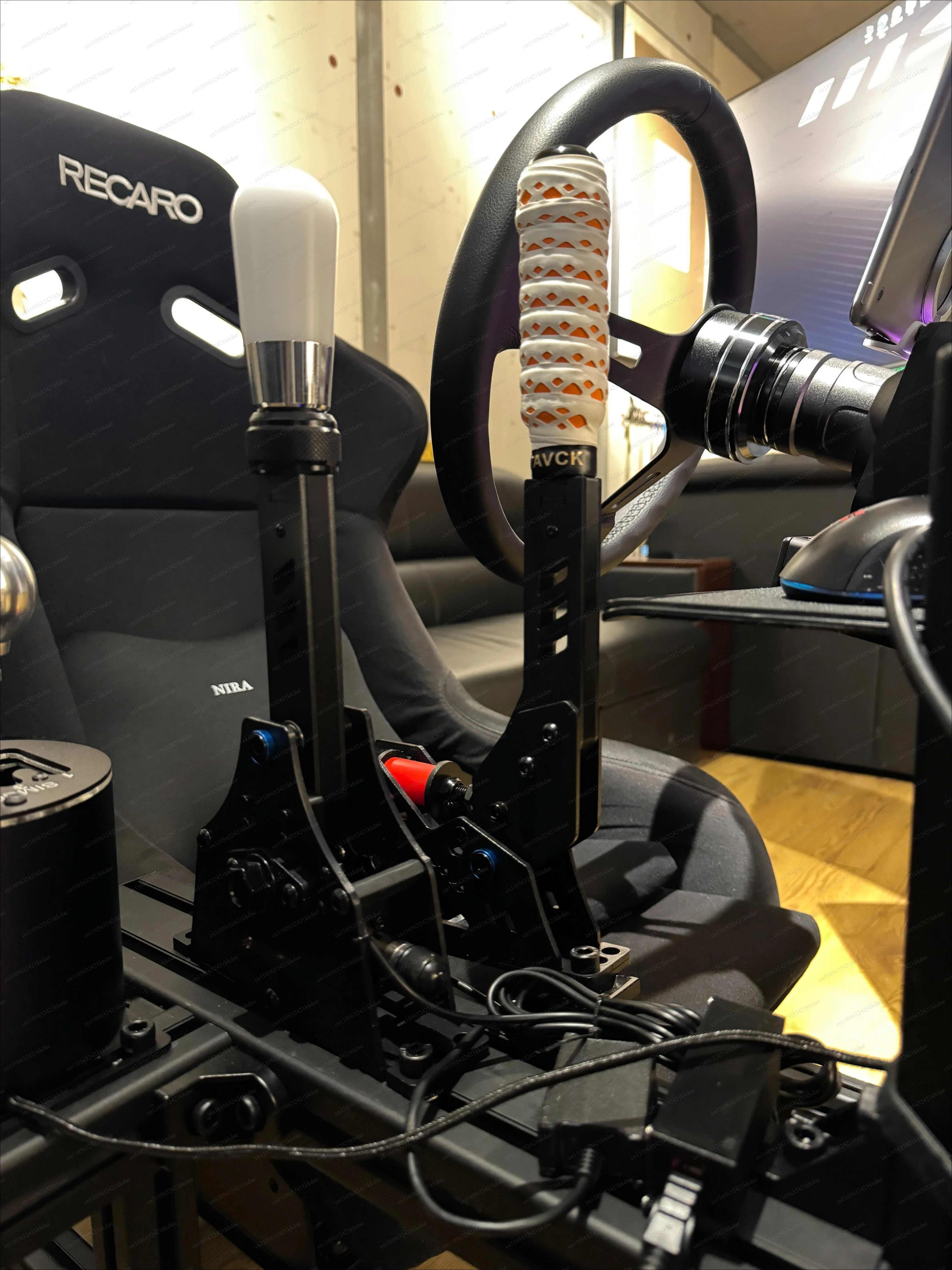 SXPsequential Gear Handbrake, Direct Connection To Fanatec, Fully Compatible with PS and XBOX, Works with Mini R5 and R9