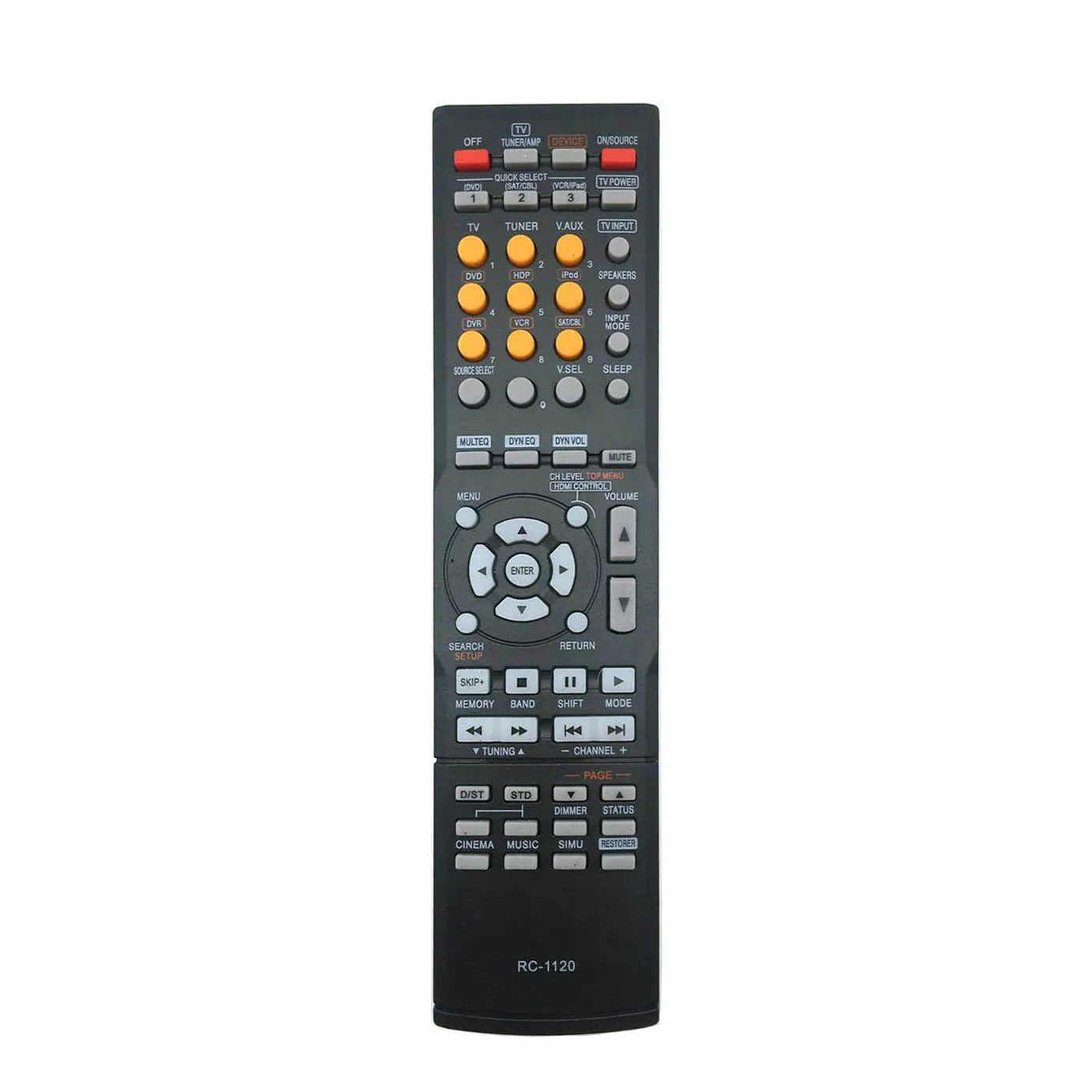 RC-1120 Replaced Remote Control for Denon AV Receiver AVR-590 AVR-591 DHT590BA AVR-1610 AVR-390 AVR-391