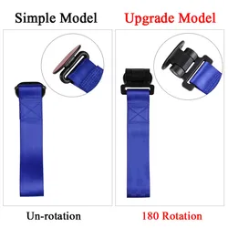 Universal 1pc Car Tow Towing Strap Belt Rope Rally Hook Rear/Front Bumper Trailer With Sticker BAG021