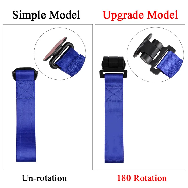 28cm High 1pc Car Tow Towing Strap Belt Rope Rally Hook Rear/Front Bumper Trailer With Sticker BAG021