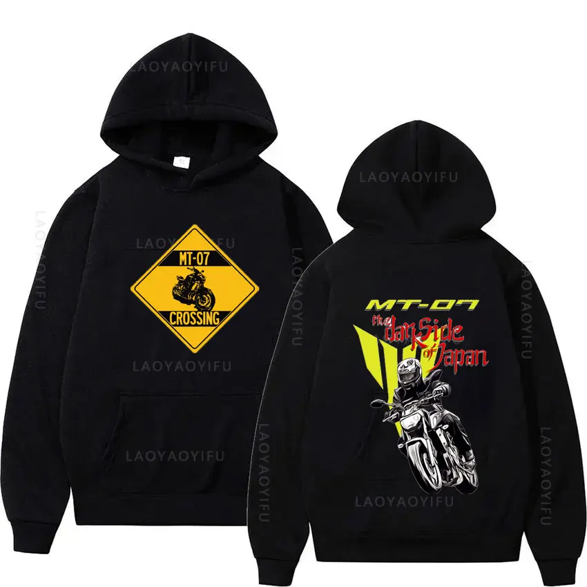 The Dark Side Of Japan Motorcycle MT 09 07 10 01 Hoodies For Men Autumn Clothing New &amp Sweatshirts Hooded Shirt Pullovers