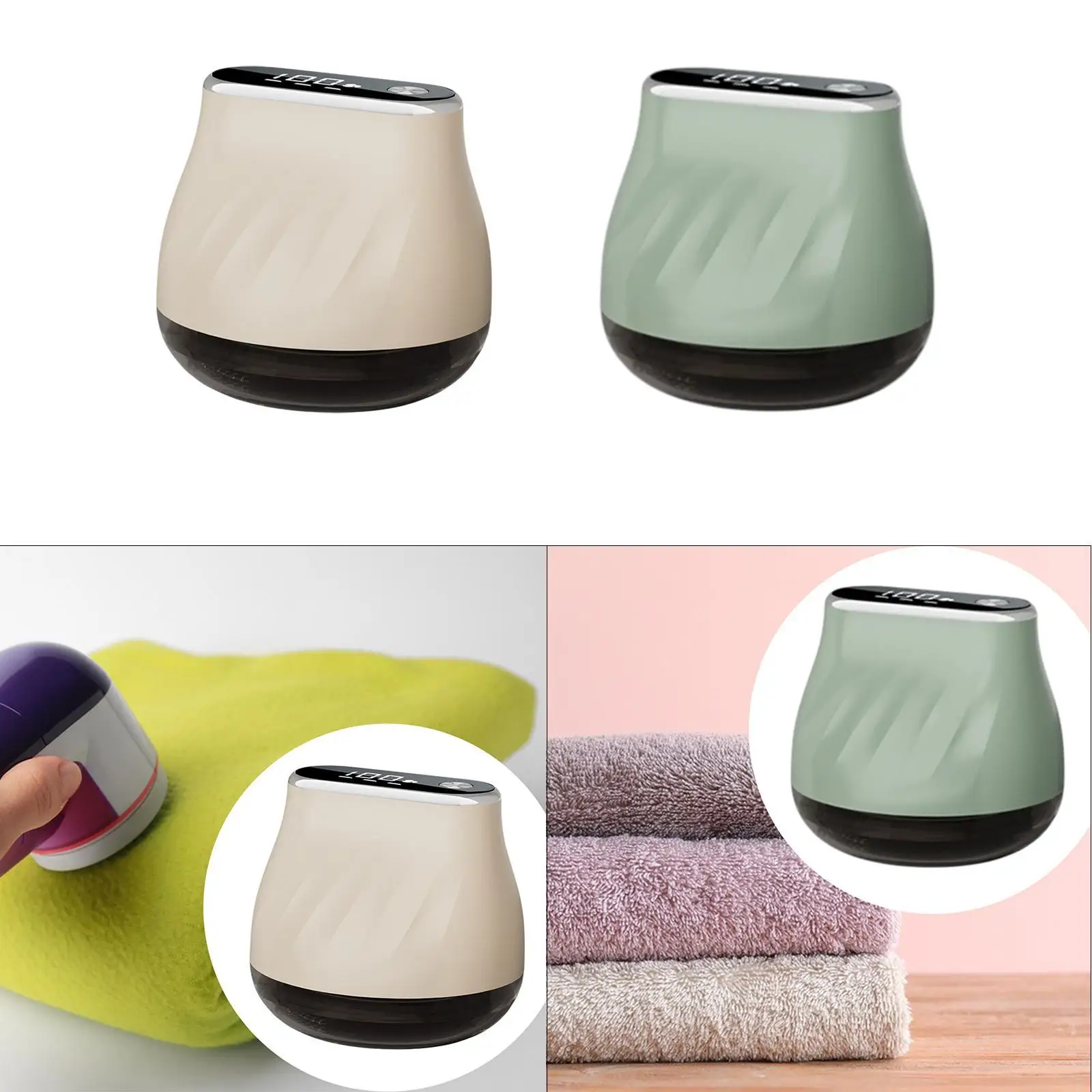 Бритва для ткани, удаление пуха одежды со светодиодным цифровым дисплеем, средство для удаления ворса, свитер, бритва для штор, шарфа, дивана, одежды, ковра