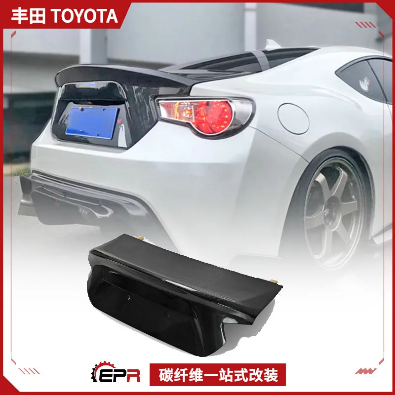 

Applicable to Toyota 86 Subaru BRZ carbon fiber modification parts EPA trunk lid, trunk tail lid modification
