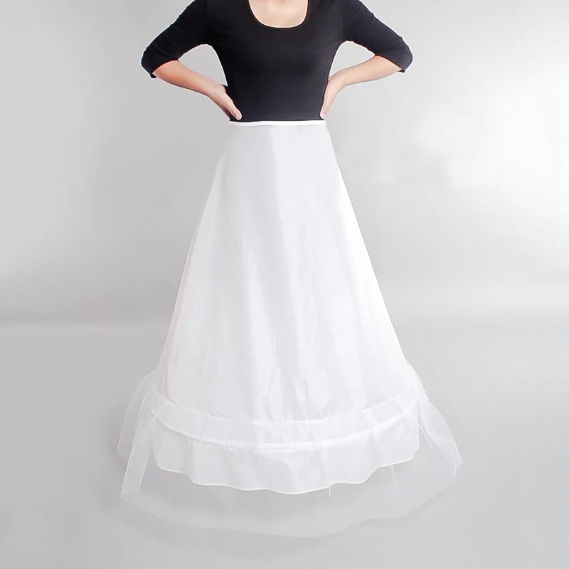 Petticoat Ruches Korte Rok Innerlijke Hoepel Ondersteuning Bruids Trouwjurk Bubble Tutu Rok Gezwollen Half Slip Crinoline Onderrok