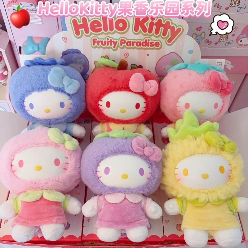 

New Top Toy Hellokitty Fruity Paradise Series Blind Box Mystery Box Cute Anime Figure Vinyl Pendant Collection Kids Gifts Toys