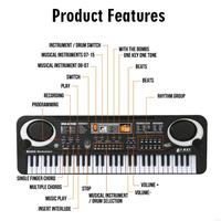 92ME 61 Keys Digital Music Electronic Keyboard for Key Board Electric Piano Children Gift