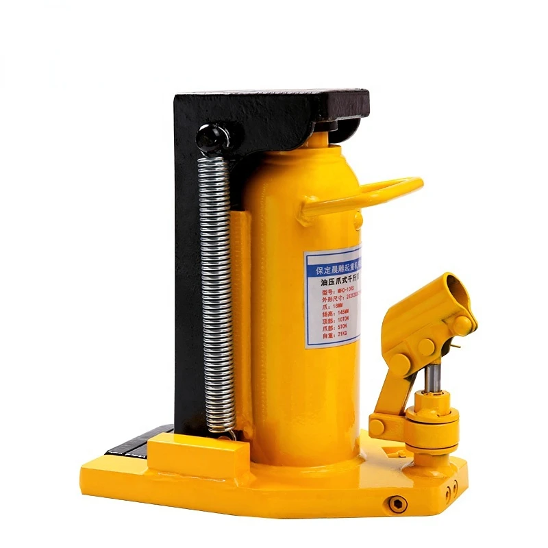 5 Ton 10 Ton 20 Ton 30Ton Jack Lift Tools Hydraulic Track Toe Jack Claw Jack With Trolley