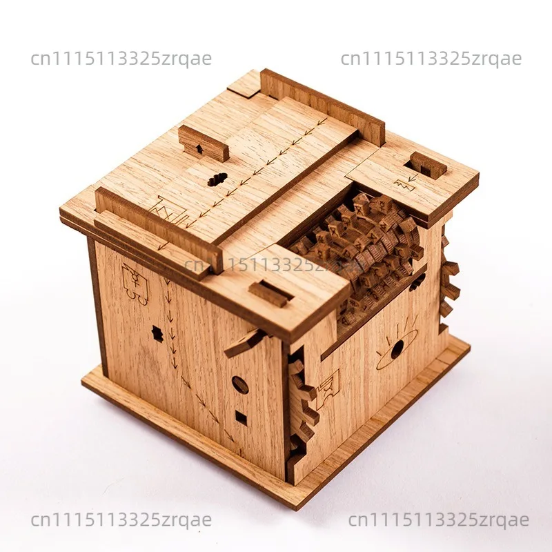 Room escape hell level puzzle box level 10 high difficulty wooden unlock box brain burning puzzle