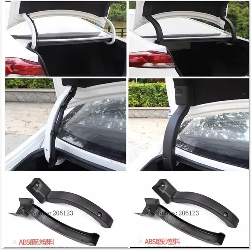 car styling car tail door post protection trims for Hyundai  Elantra 2017 2018 2019