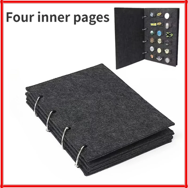 

Книга-органайзер для брошей и значков из фетра DIY: большая вместимость, для сувениров, украшений, серег