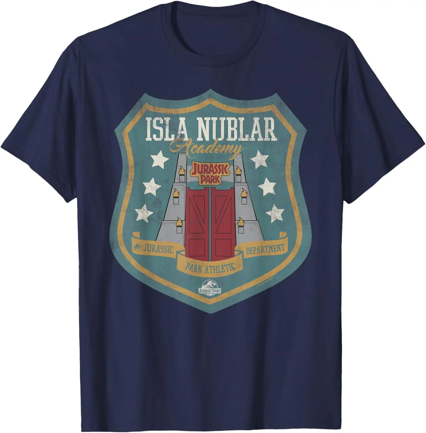 

Original Miniso X Jurassic Park Isla Nublar Academy T-Shirt by Unicorn