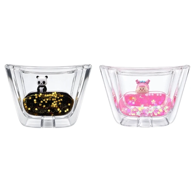 Acrylic Steering Wheel Decoration with Clip Installation Without Adhesive
