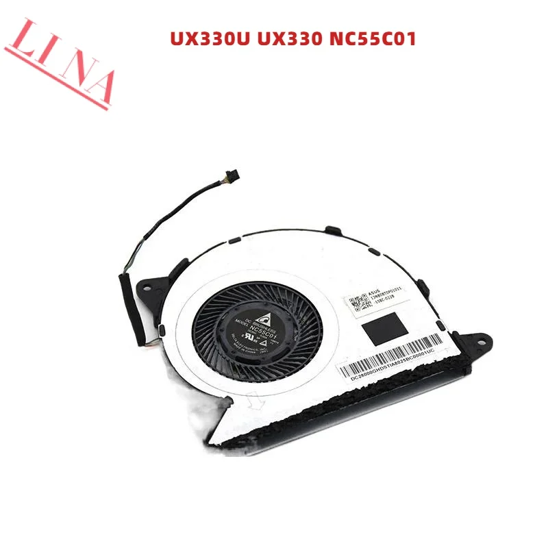 JIANGLUN Refurbished Replacement CPU Cooling Fan For Asus Zenbook UX330U UX330 NC55C01