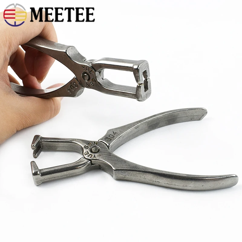 

1Pc 304 Stainless Steel Zipper Pliers for Zip Install Clothing Zips Installation Tool Zippers Repair Kit DIY Sewing Accessories