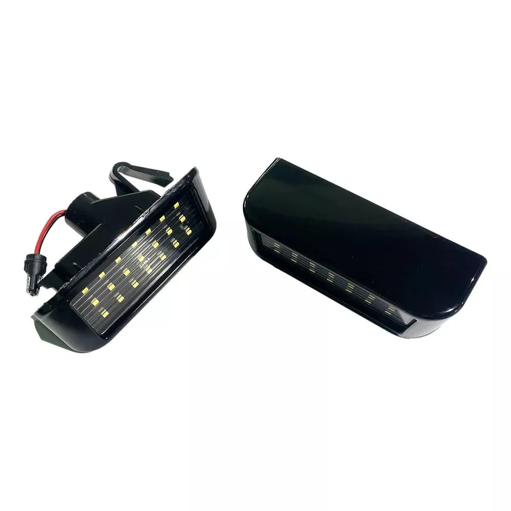 2PCS LED License Number Plate Light Lamps For Peugeot Partner Expert Citroen Berlingo B9 Auto Parts