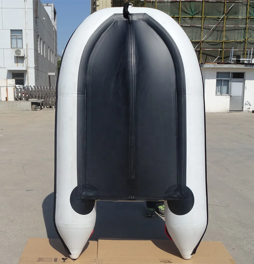 الألومنيوم الطابق البلاستيكية للطي قارب مطاطي عائم قارب قابل للنفخ