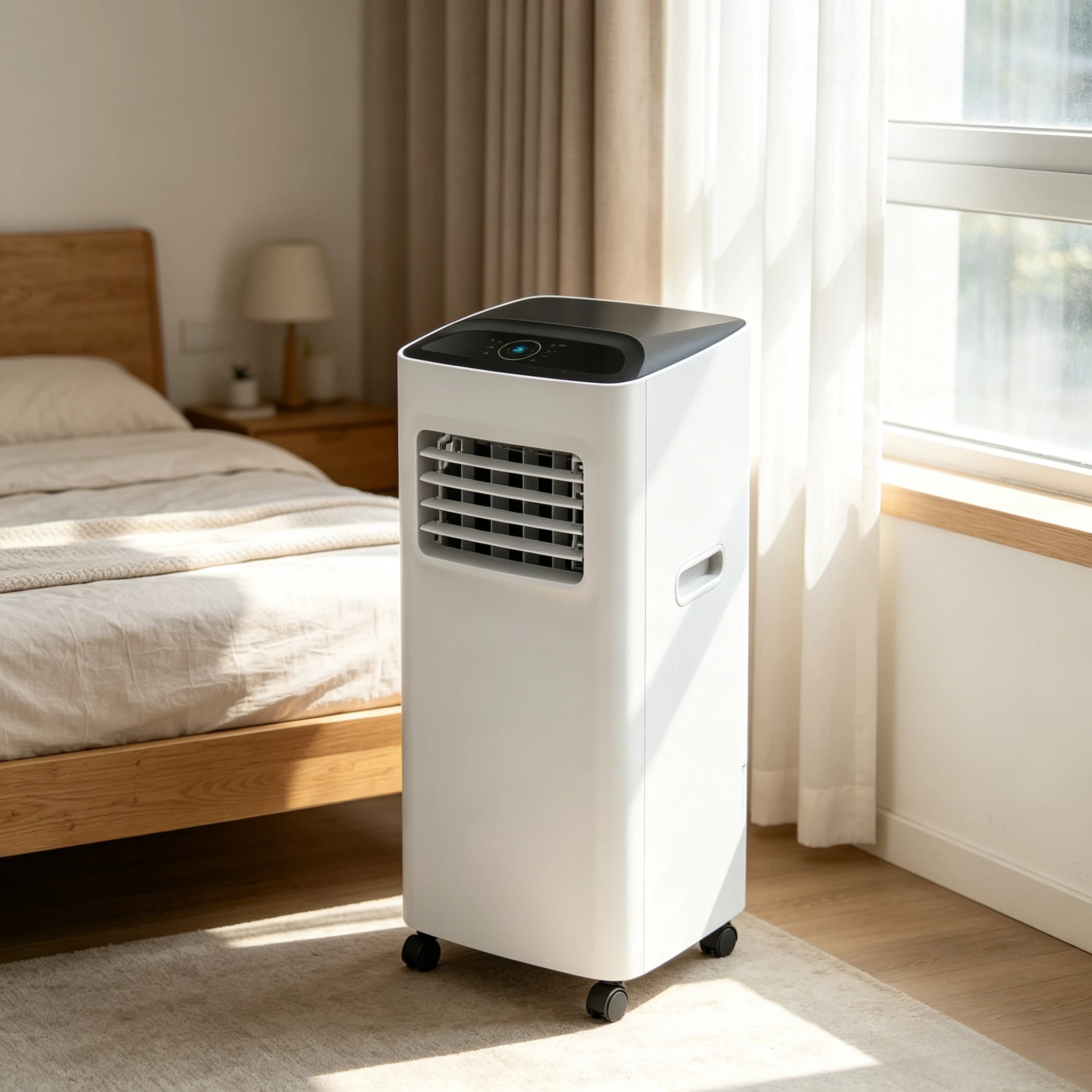 Portable Air Conditioner Cooler Fan 5000 BTU Small Personal Space Air Cooler For Home Bedroom Office Dorm Smart Home Appliance