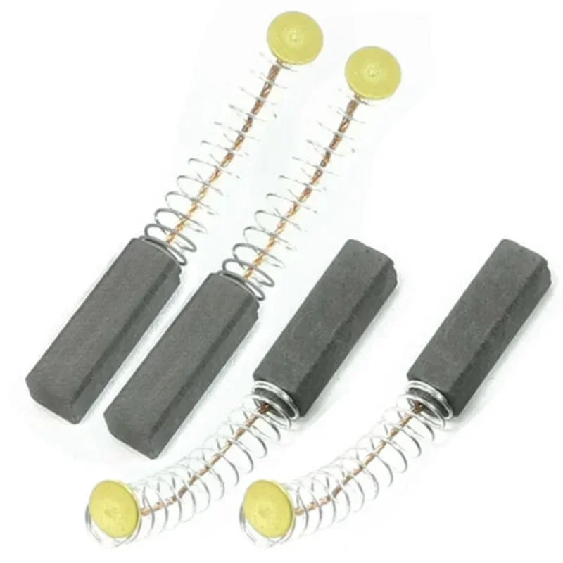 10 pz/set Power Tool spazzola di carbone martello elettrico smerigliatrice angolare spazzola di grafite sostituzione 6x6x20mm strumento trapano a spazzola