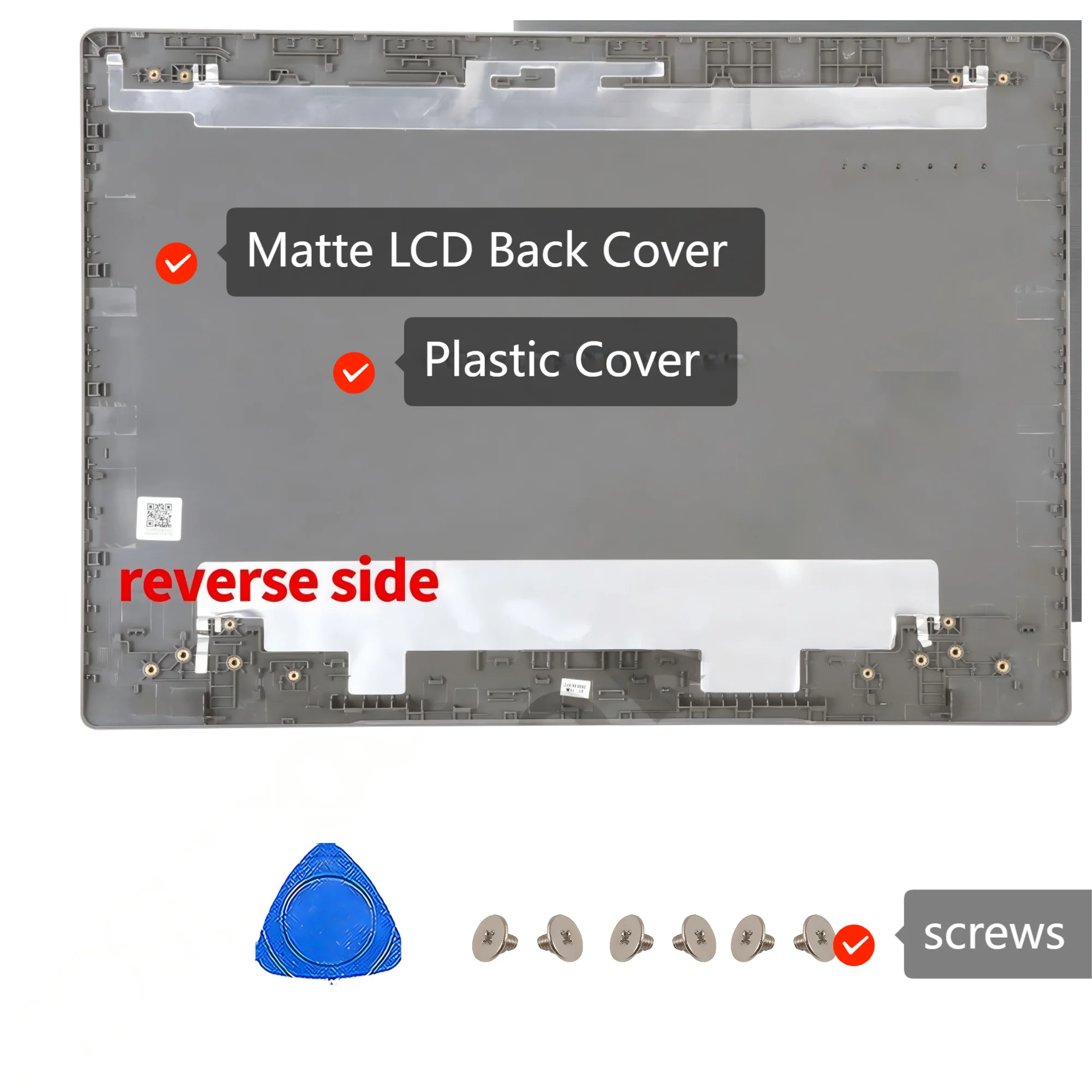 Notebook Parts For V330-14 V330-14IKB V330-14ISK LCD Back Cover Front Bezel Palmrest Base Case Hinges Grey Replace