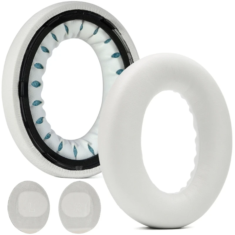 Bose QuietComfort 울트라 헤드폰 교체용 단백질 스킨 이어 패드, 이어컵, 소음 차단, 1 쌍